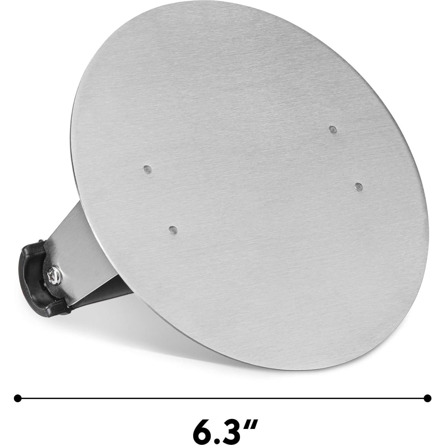 Prensa de Hamburguesas BS-VOG Acero Inoxidable 16 cm Antiadherente