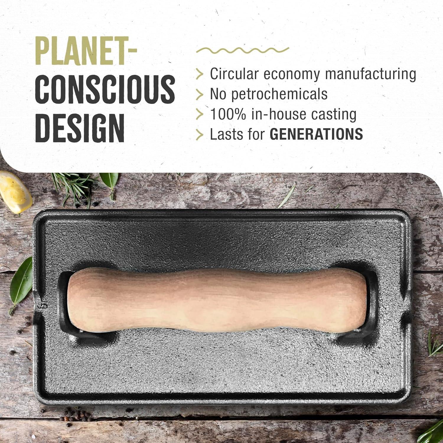 Prensa Panini Hierro Fundido Victoria 1,09 kg Rectangular