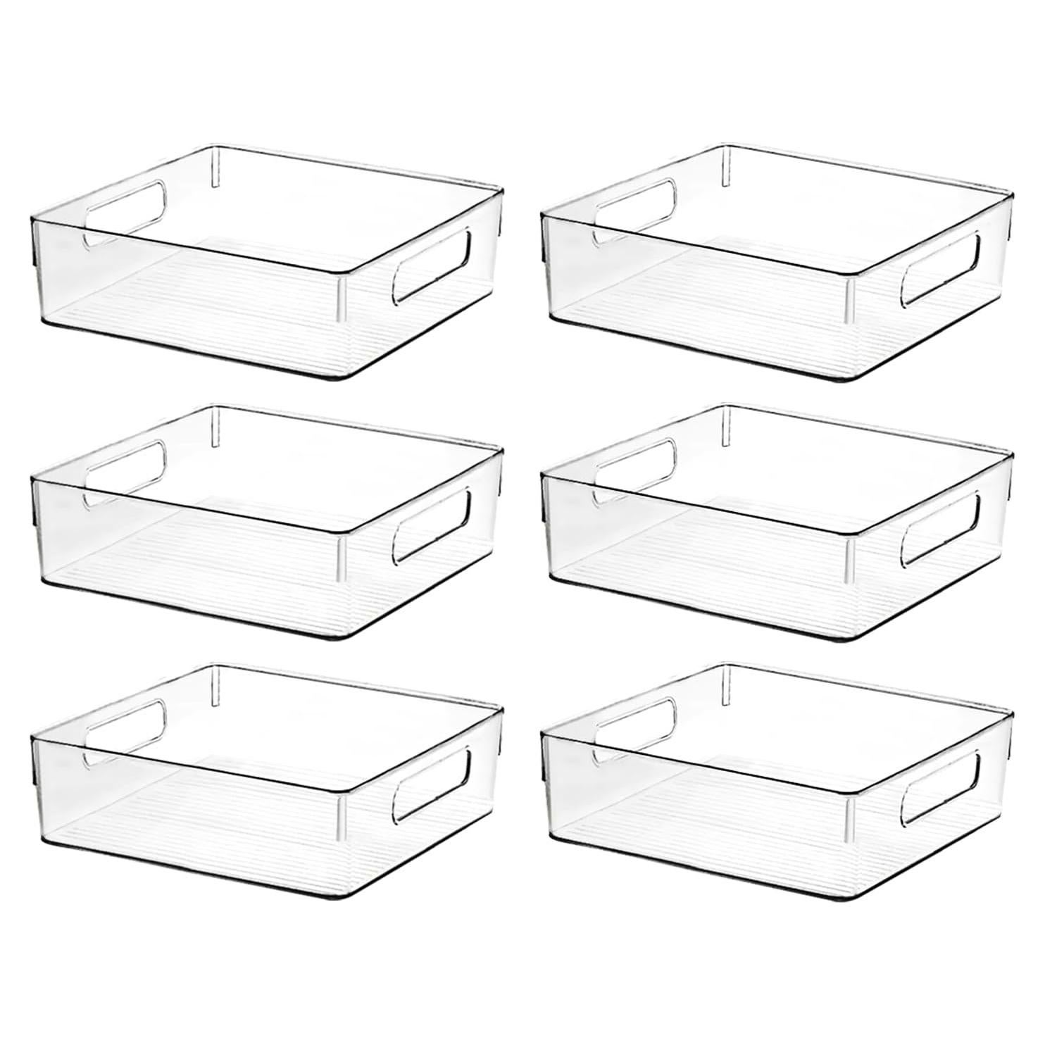 Contenedores de Almacenamiento ShelfShaper 6 Piezas 27x20x8 cm