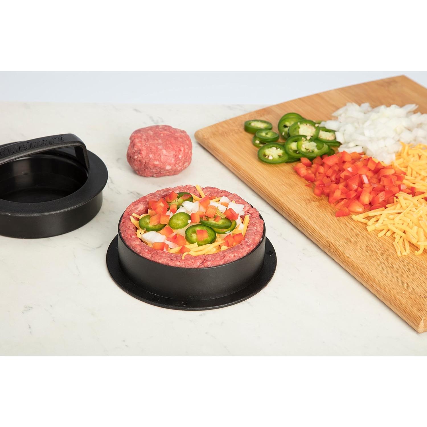 Prensa de Hamburguesas Rellena Cuisinart CSBP-200 4-en-1