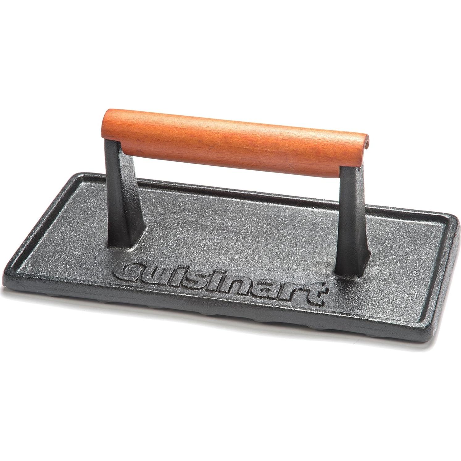 Prensa de Parrilla Hierro Fundido Cuisinart CGPR-221 + Dome 9"