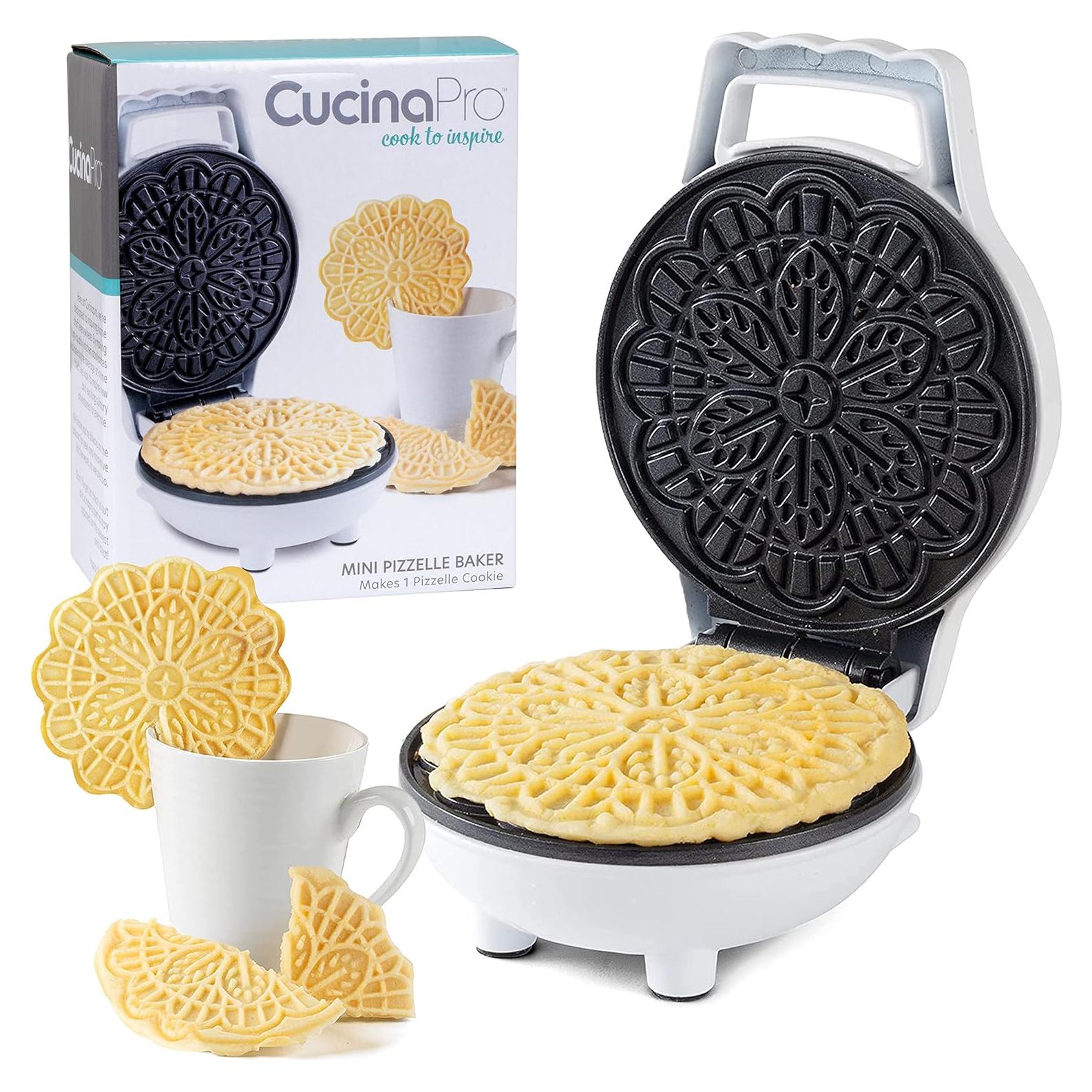 Hacedor de Pizzelle Eléctrico CucinaPro 10.16 cm Antiadherente