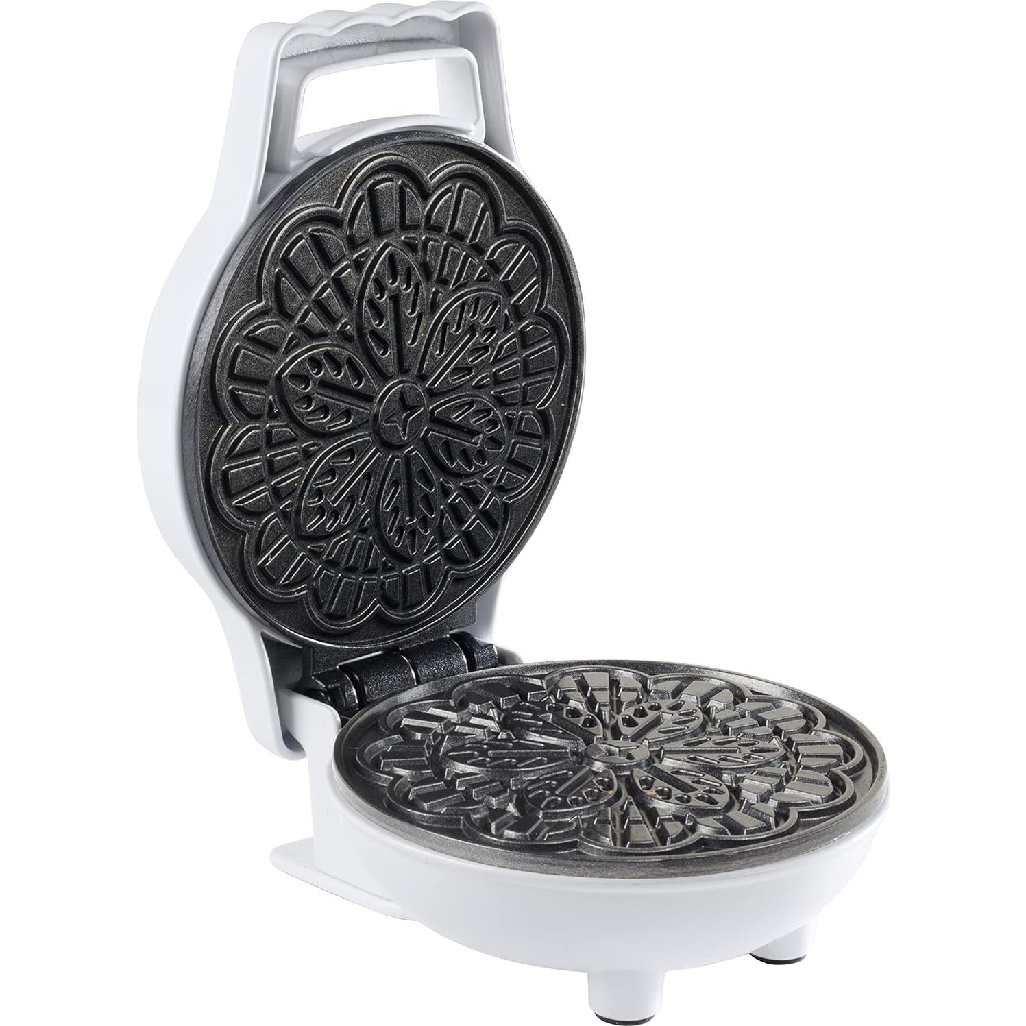 Hacedor de Pizzelle Eléctrico CucinaPro 10.16 cm Antiadherente