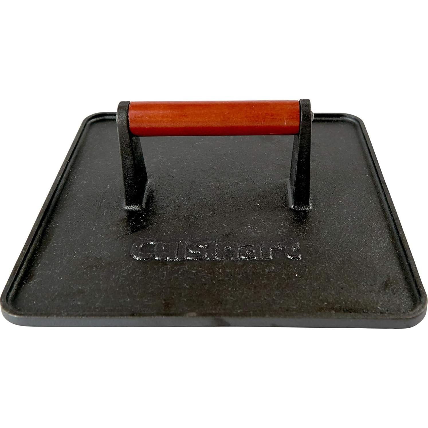 Cuisinart Prensa de Hierro Fundido XL y Hamburguesa 16,5 cm