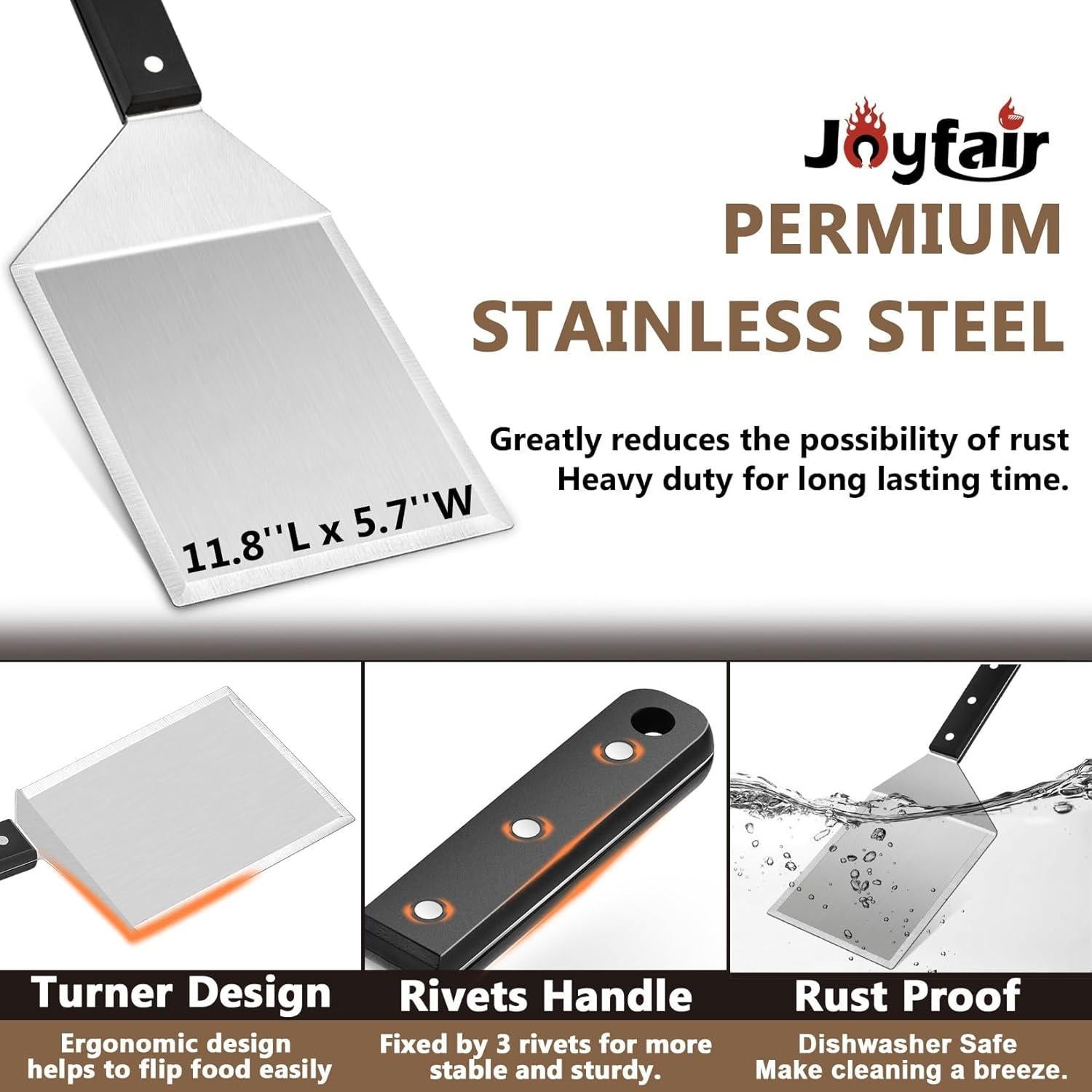 Kit de Accesorios para Plancha Joyfair 5 Piezas BBQ