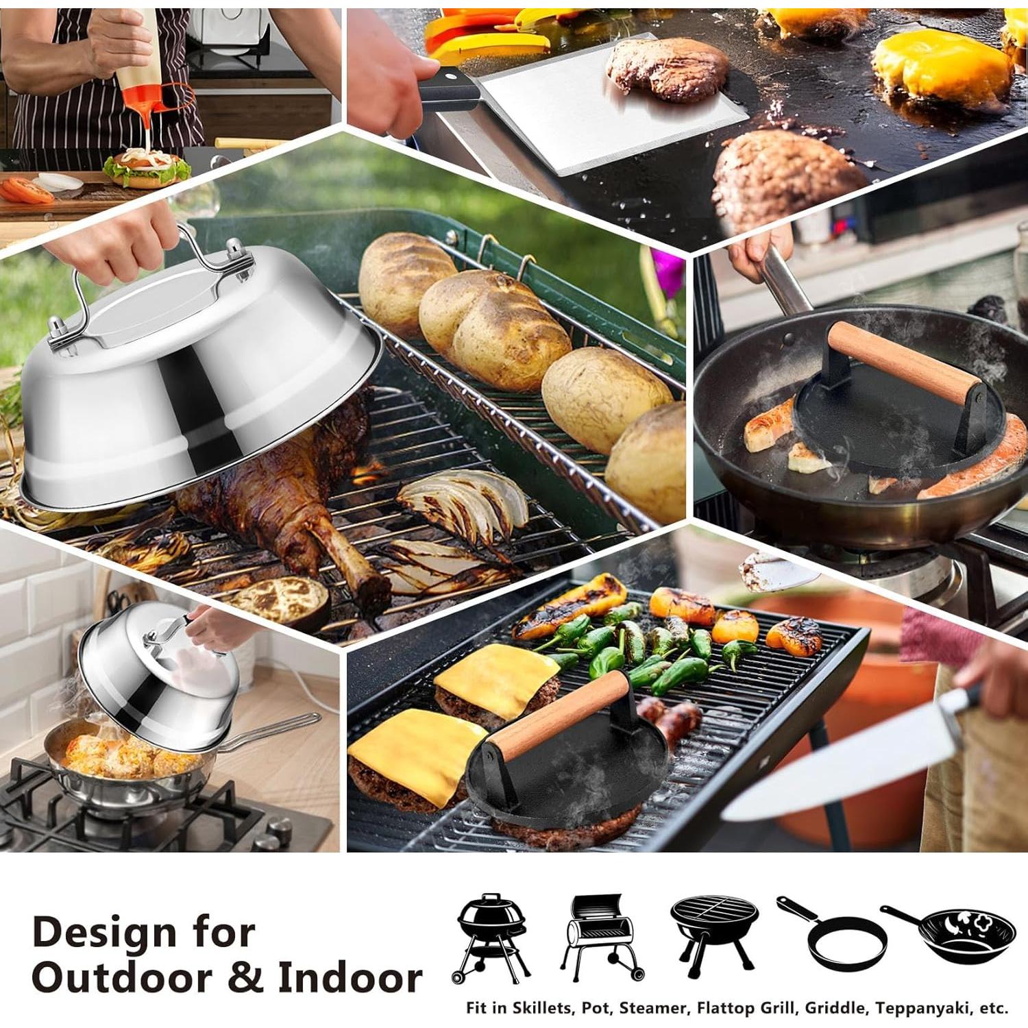 Kit de Accesorios para Plancha Joyfair 5 Piezas BBQ