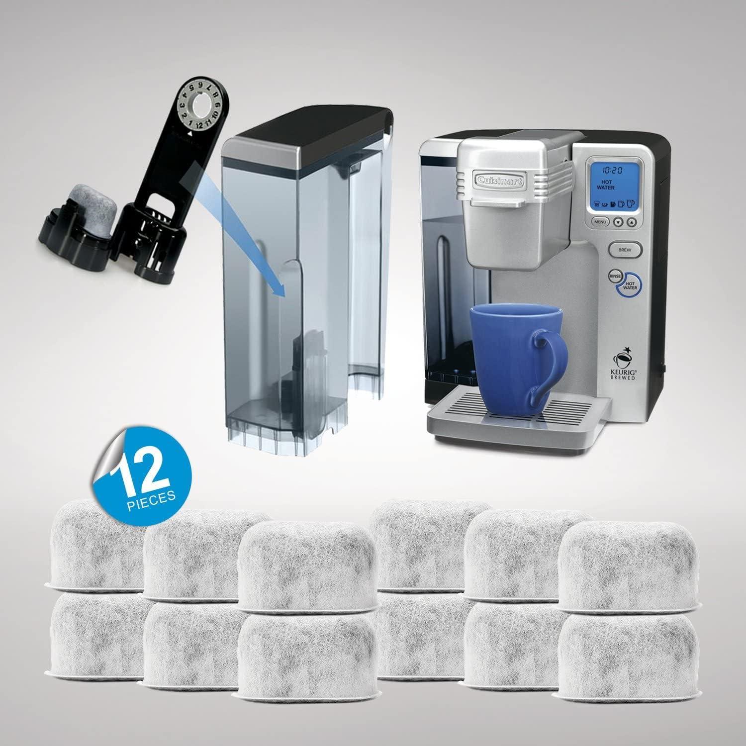 Paquete de 12 Filtros de Agua BRENSTEN para Cafeteras Cuisinart