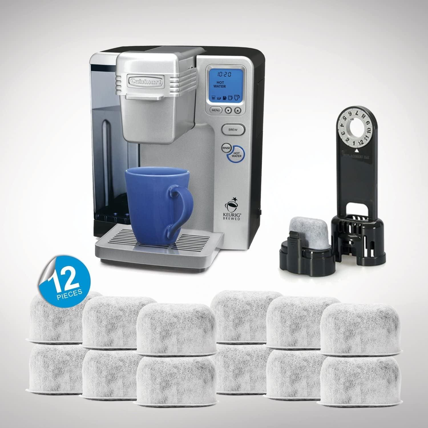 Paquete de 12 Filtros de Agua BRENSTEN para Cafeteras Cuisinart