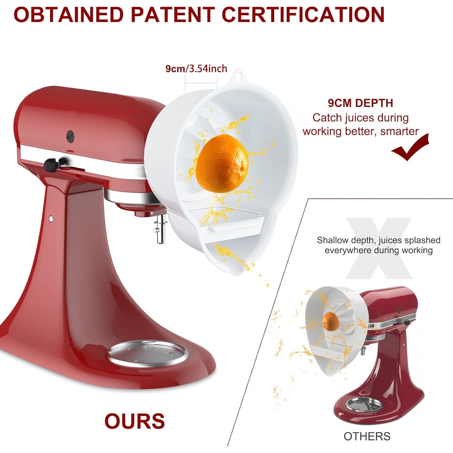 Accesorio Exprimidor InnoMoon para Batidora Kitchenaid 0.6L