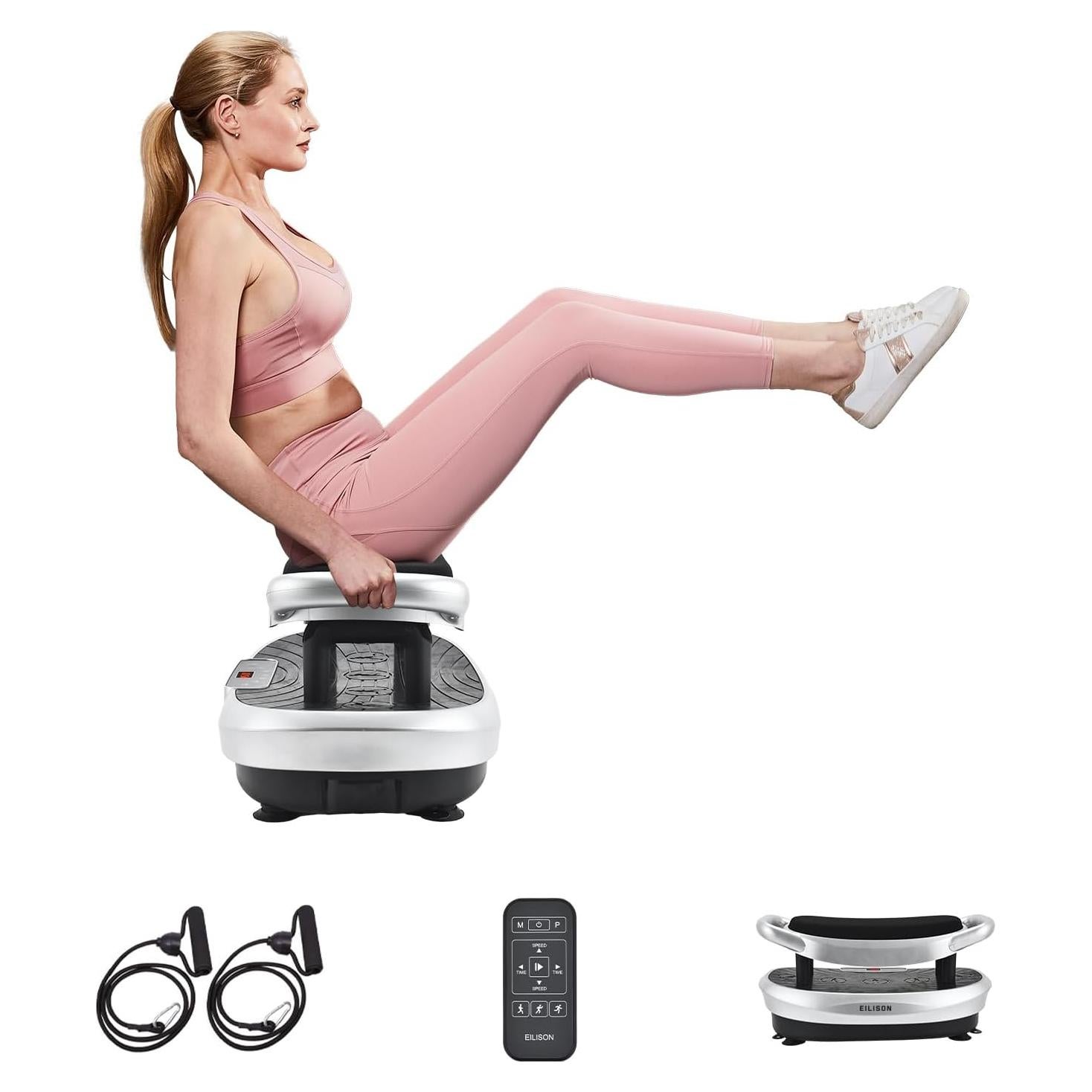 EILISON Fitabs Máquina de Vibración 3D - Ejercicio y Pérdida de Peso