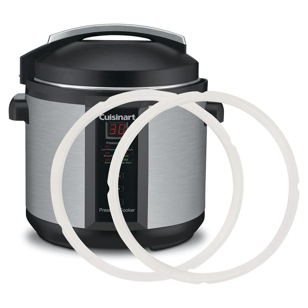 Anillo de Sellado ZoneFly para Olla de Presión Cuisinart 6 Qt - Paquete de 2