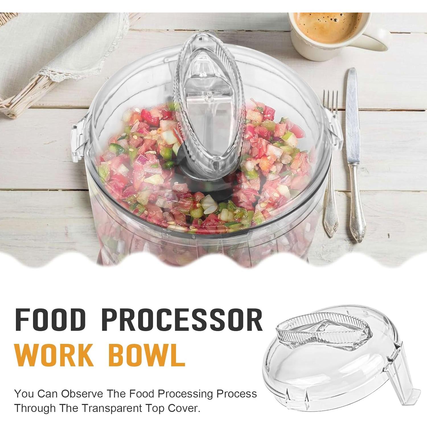 Tapa de Reemplazo para Procesador Cuisinart DLC-2A 3 Tazas