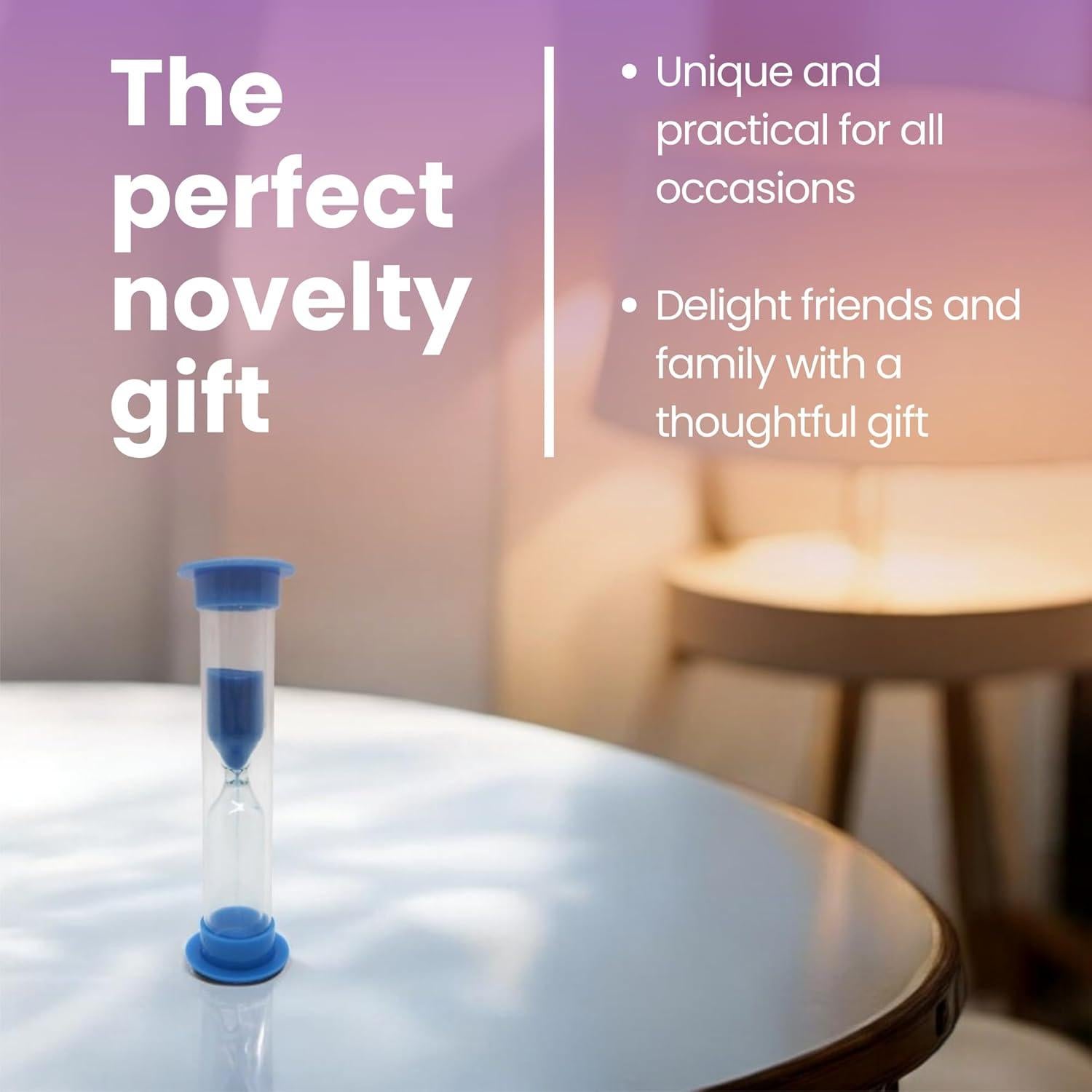 Set de 5 Relojes de Arena Gadgetime USA 2 Minutos Multicolor