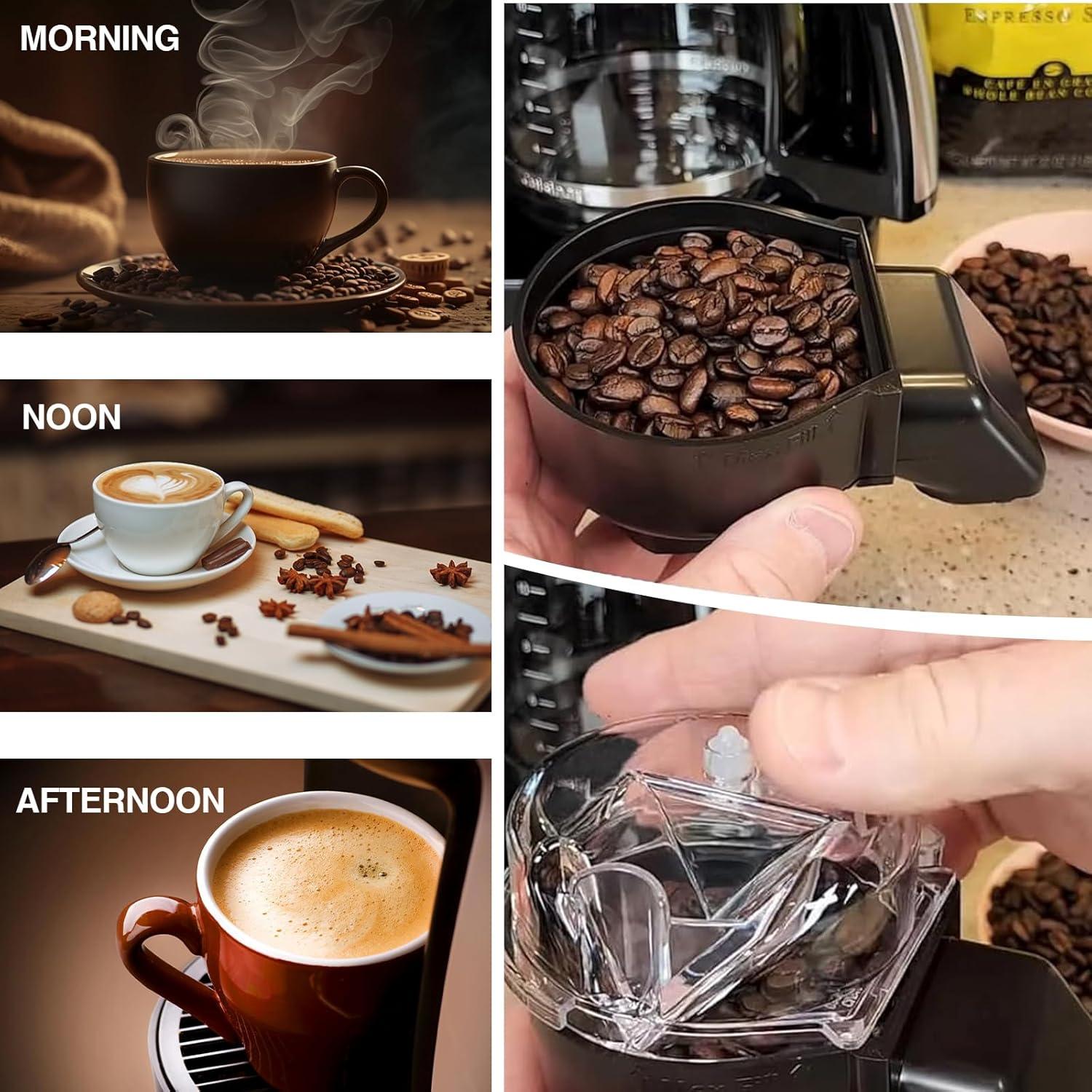 Tapa de Ensamblaje Molinillo Cuisinart DGB-500GLID Transparente