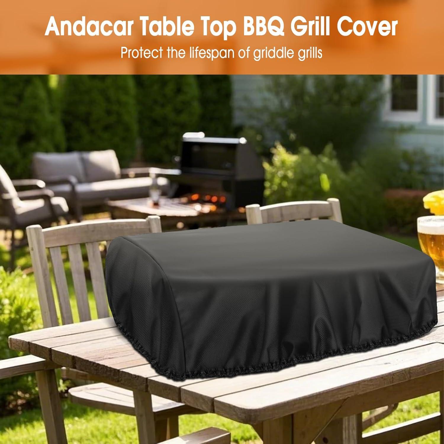 Funda Impermeable Andacar para Parrilla Cuisinart GR-300WSP1