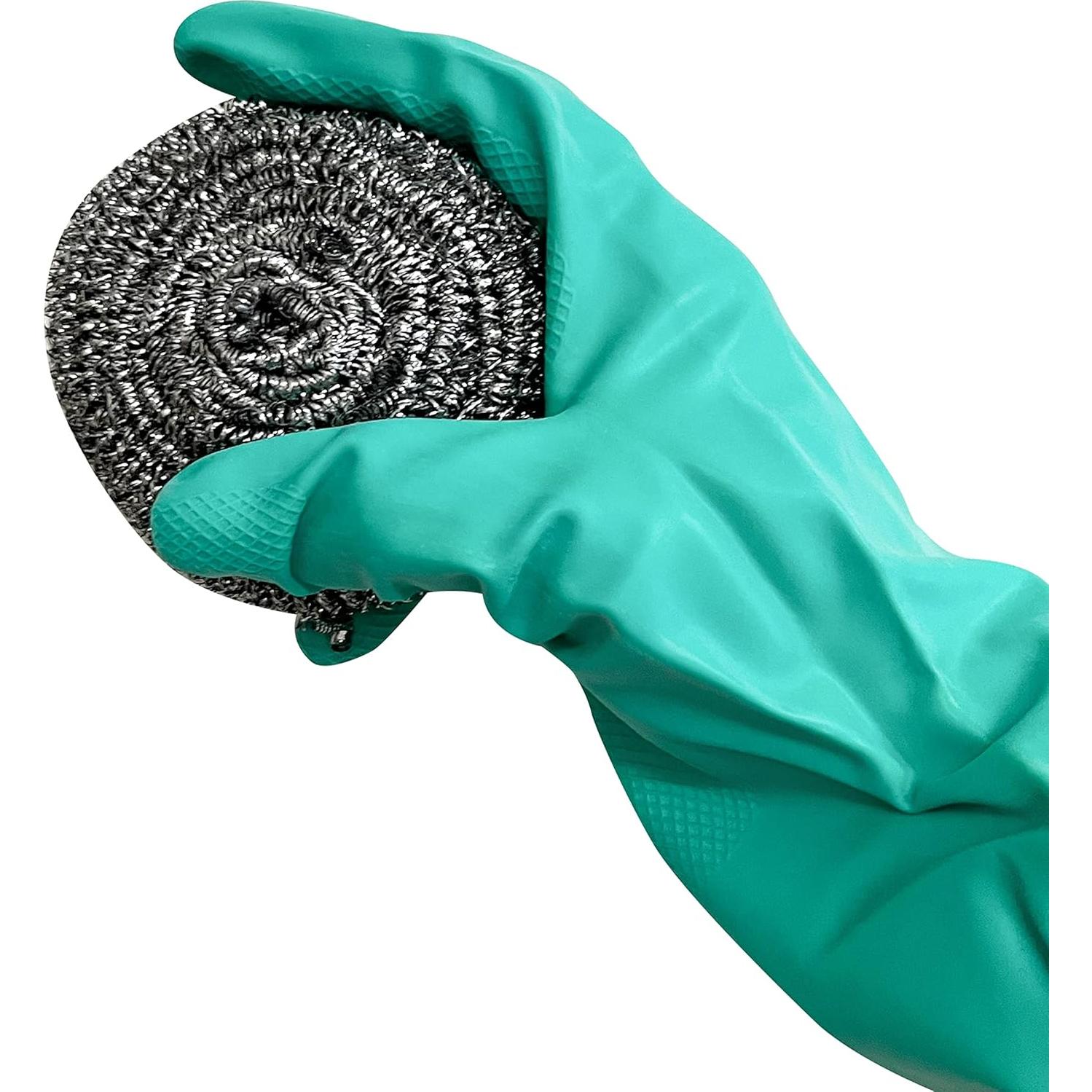 Estropajos de Acero Inoxidable KingSeal - 12 Unidades