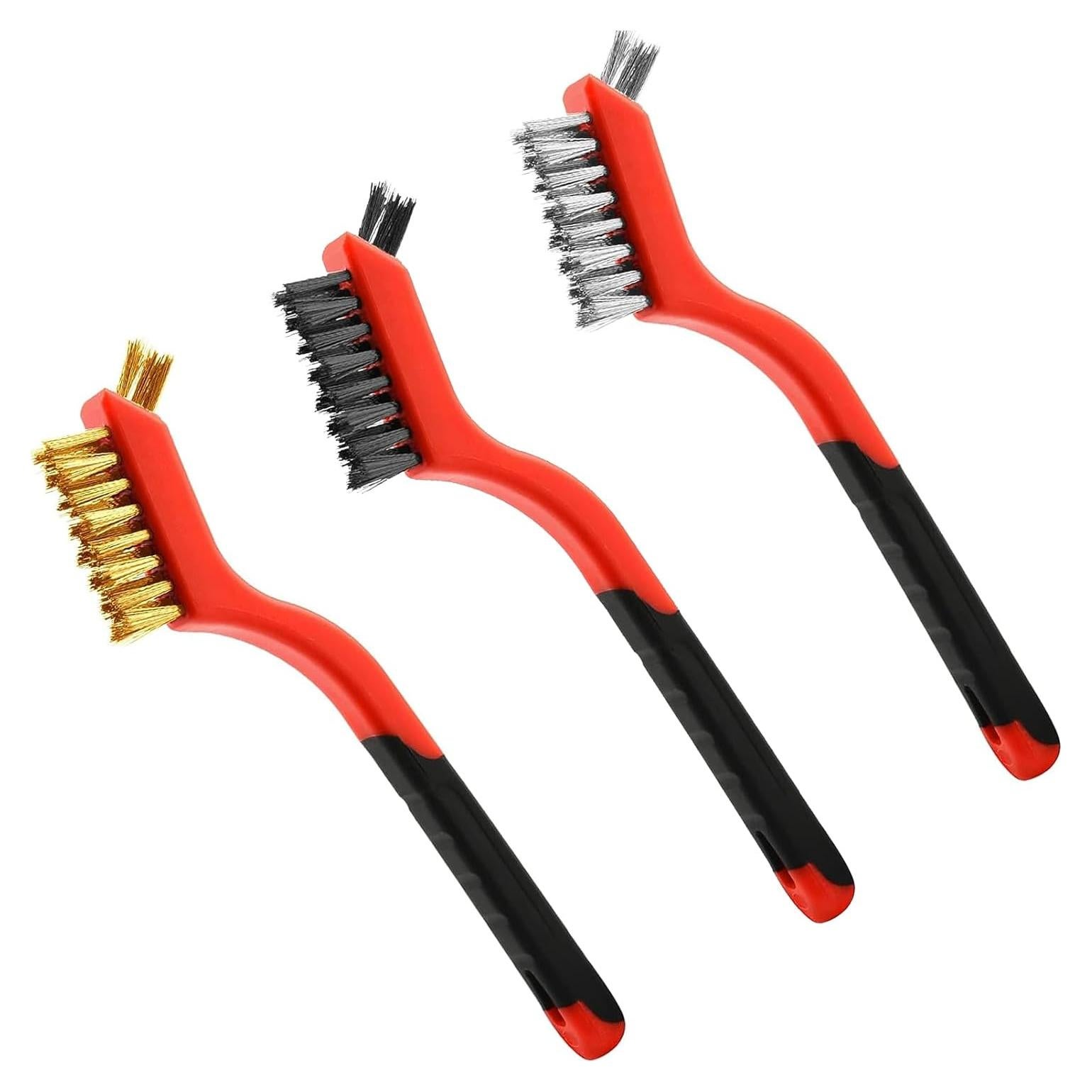 Cepillo de Alambre 3 Piezas Lazzineer - Limpieza Profunda