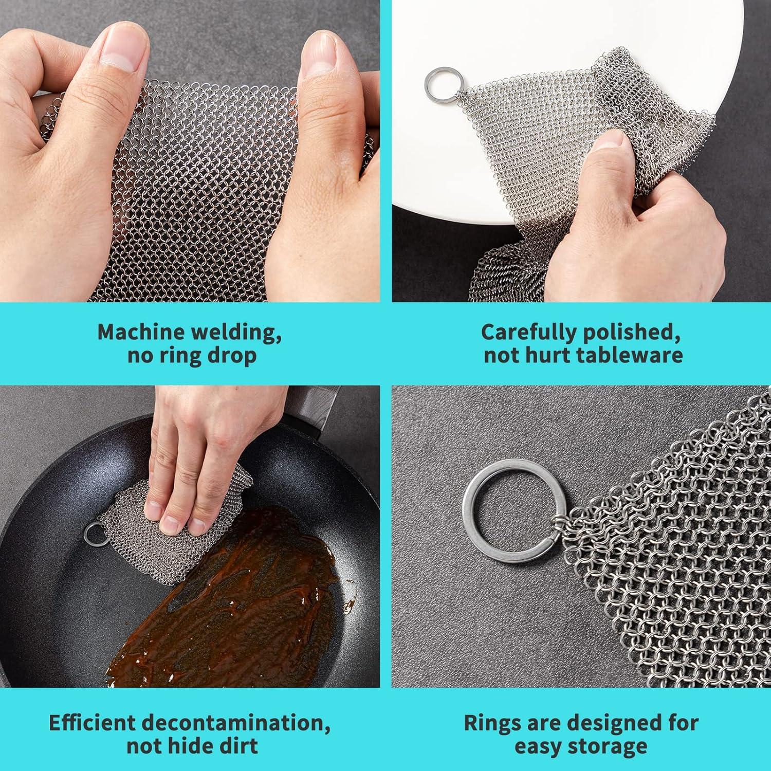 Limpiador de Hierro Fundido SJZ SUN RUN 316L 20x20 cm