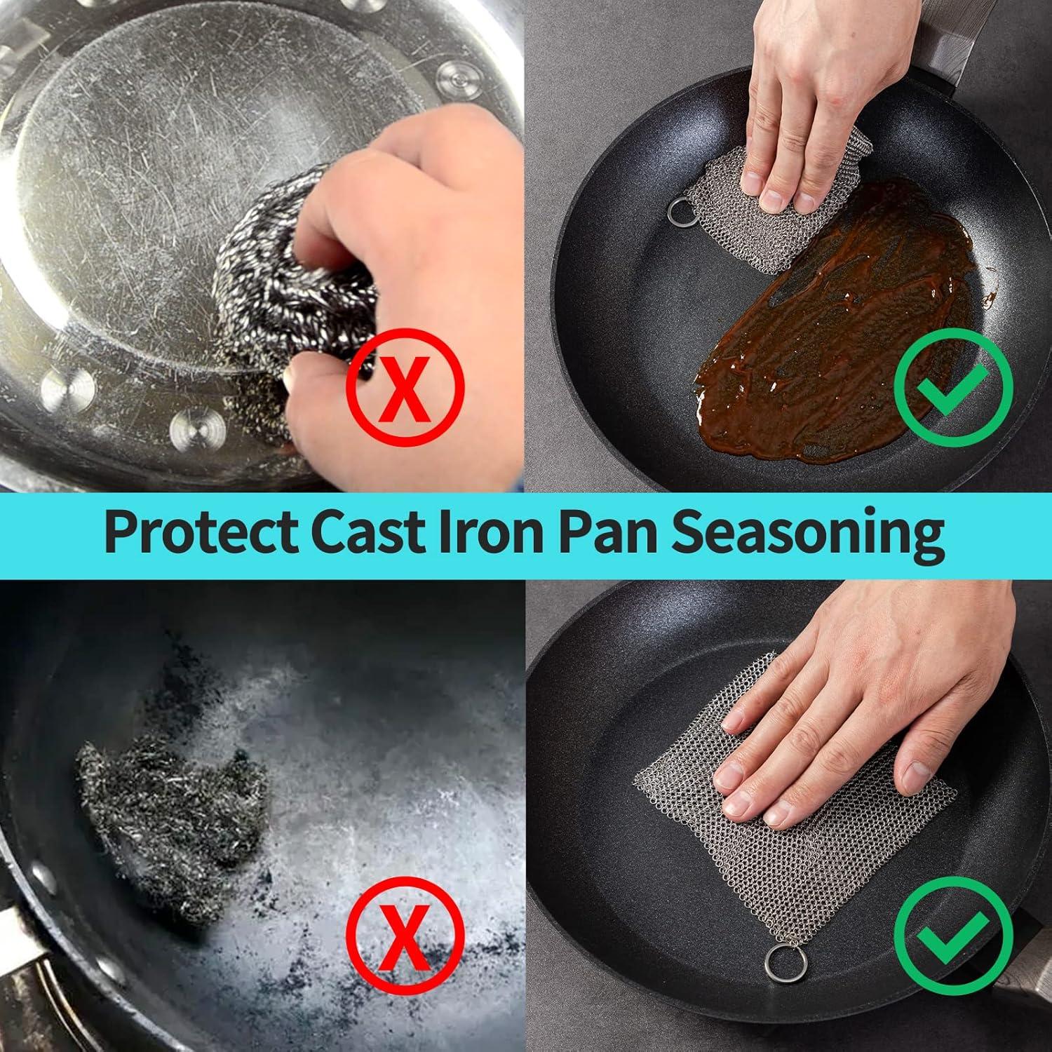 Limpiador de Hierro Fundido SJZ SUN RUN 316L 20x20 cm