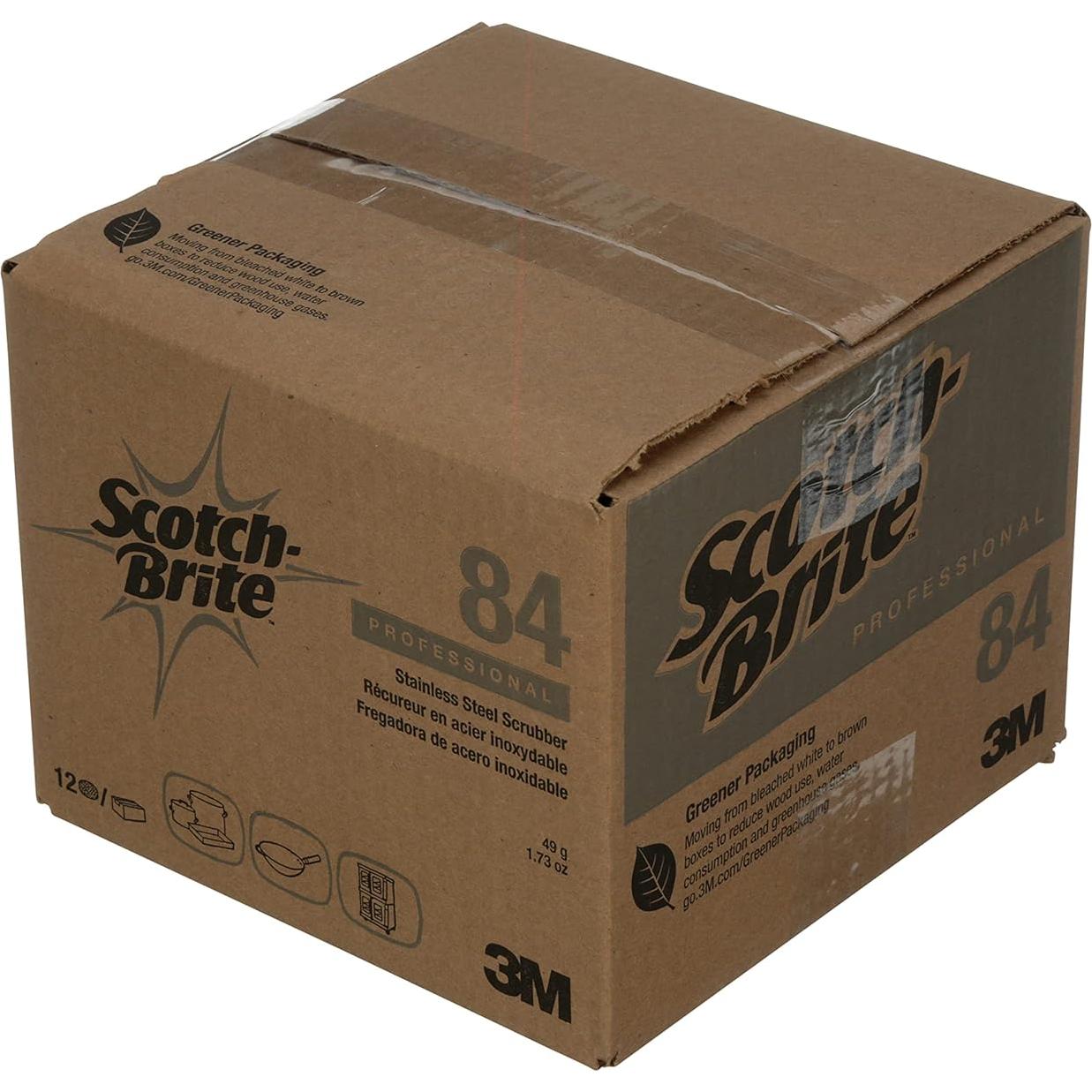 Estropajo de Acero Inoxidable 3M Scotch-Brite 1.75 Oz