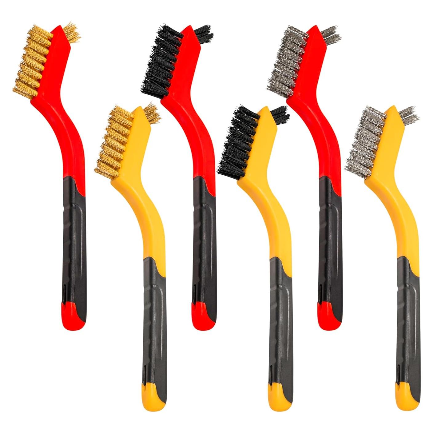 Juego de 6 Cepillos de Alambre YUOILHY para Estufas