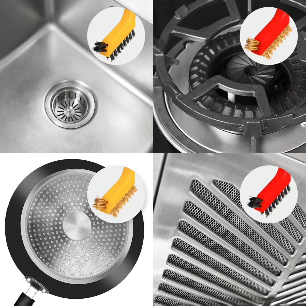 Juego de 6 Cepillos de Alambre YUOILHY para Estufas