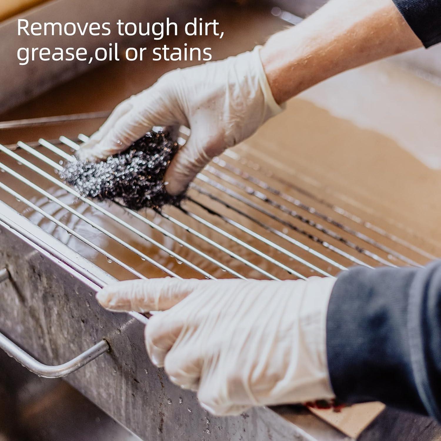 Paquete de 12 Estropajos de Acero Inoxidable Motroce