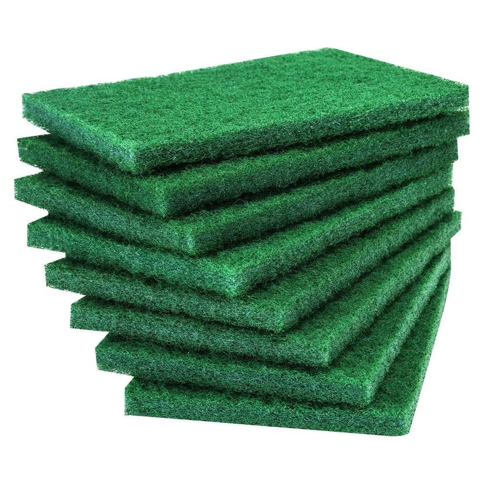 8 Almohadillas de Estropajo Reutilizables Infok Verde 9.91x14.99cm