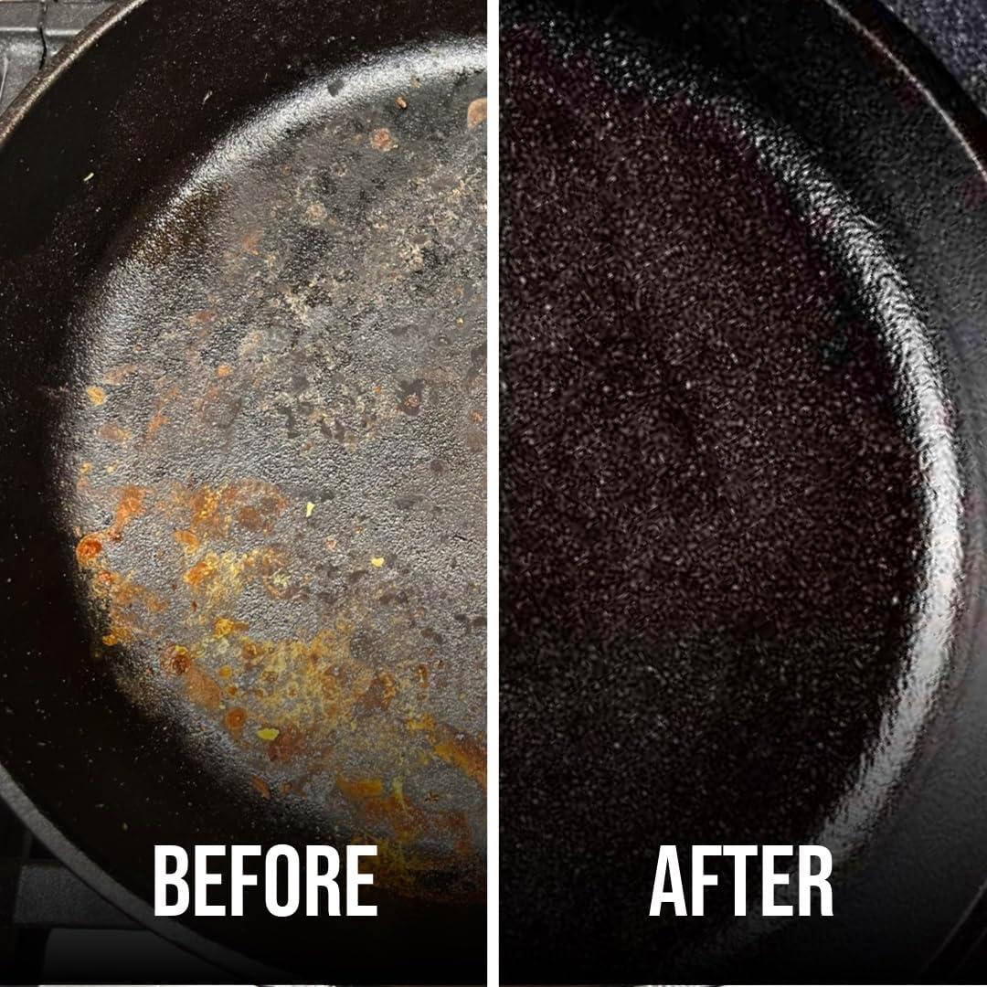 Esponja de Cadena de Hierro Fundido Knapp Made 10x8.9 cm