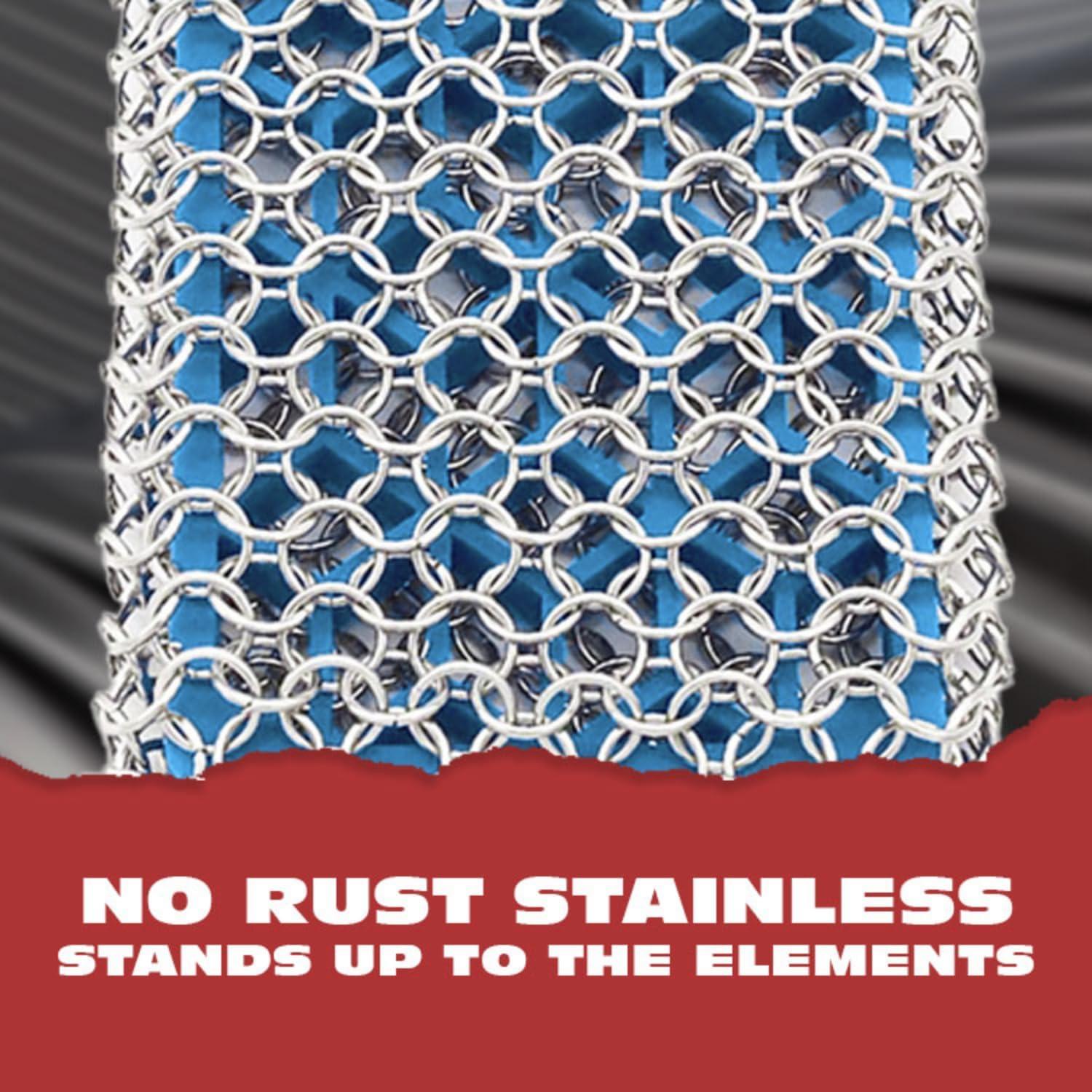 Esponja de Cadena de Hierro Fundido Knapp Made 10x8.9 cm