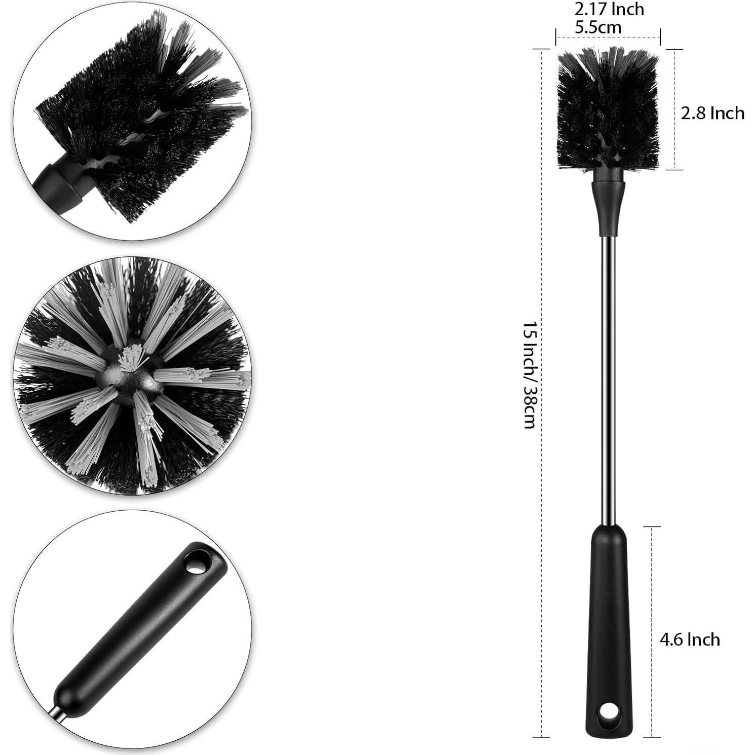 Cepillo Limpiador de Botellas HUMUTA 38,1 cm Acero Inoxidable