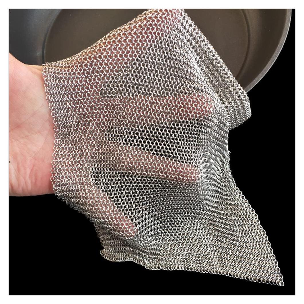 Limpiador de Hierro Fundido Taspooke 20cm Acero Inoxidable