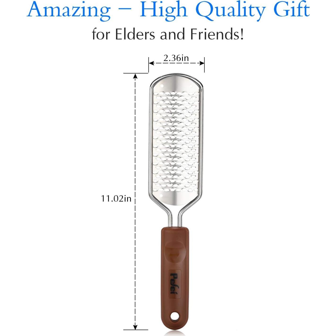 Lima de Pies Profesional Pefei Acero Inoxidable 33cm