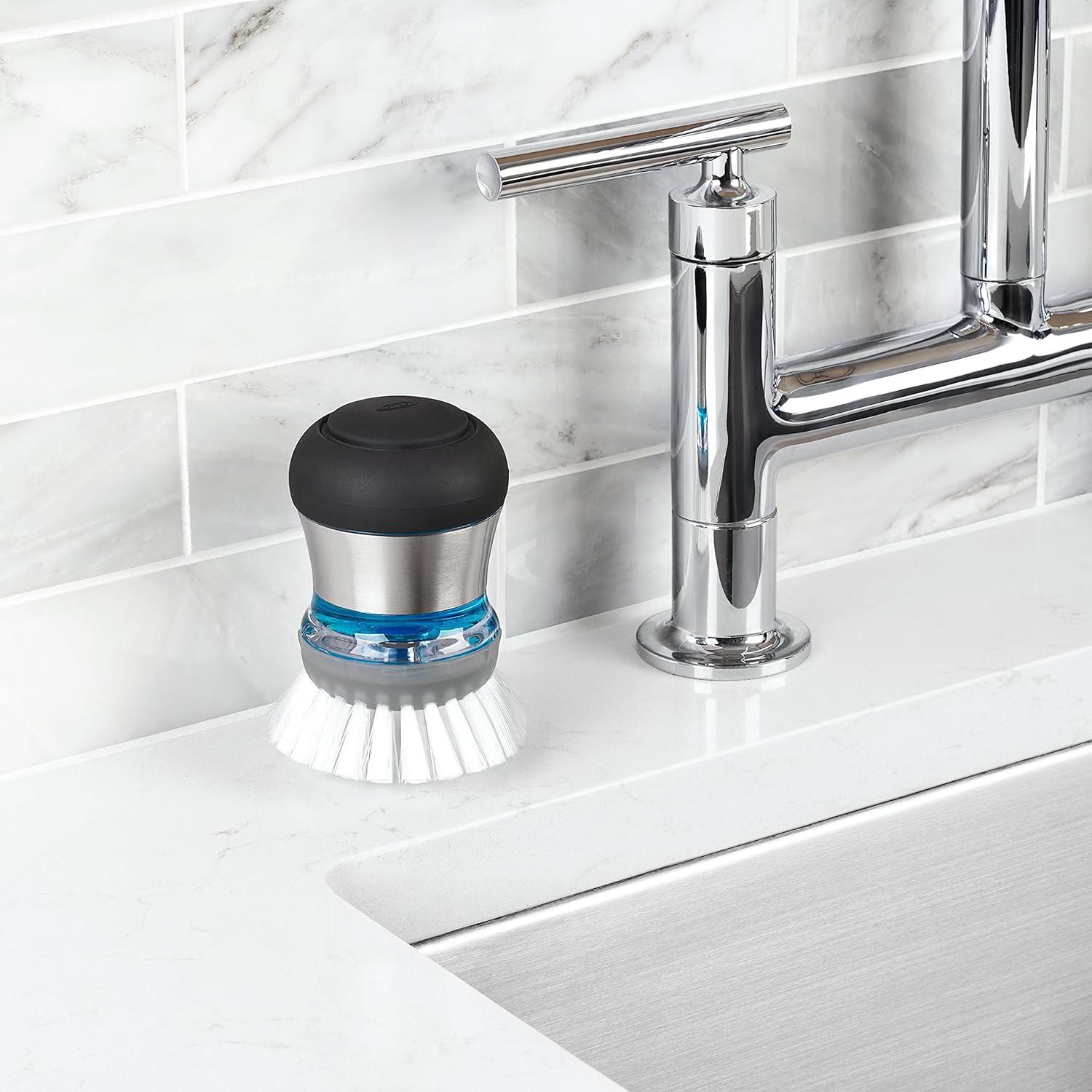 Recambios de cepillo OXO SteeL para dispensador de jabón, 2 unidades