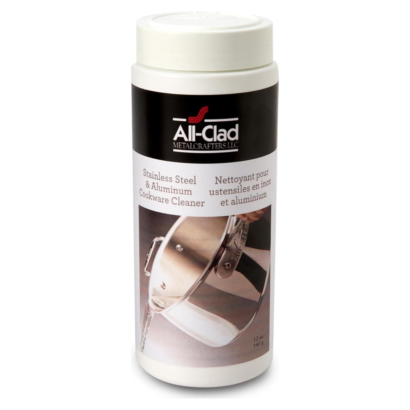 Limpiador en Polvo All-Clad 340g para Acero Inoxidable