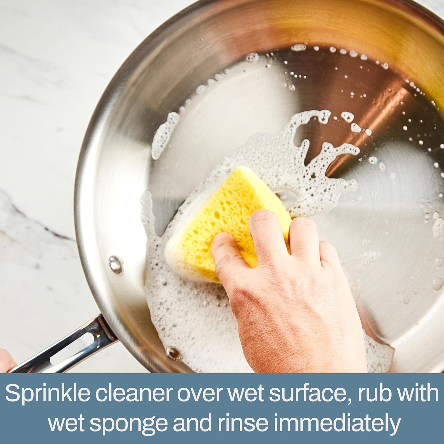 Limpiador en Polvo All-Clad 340g para Acero Inoxidable