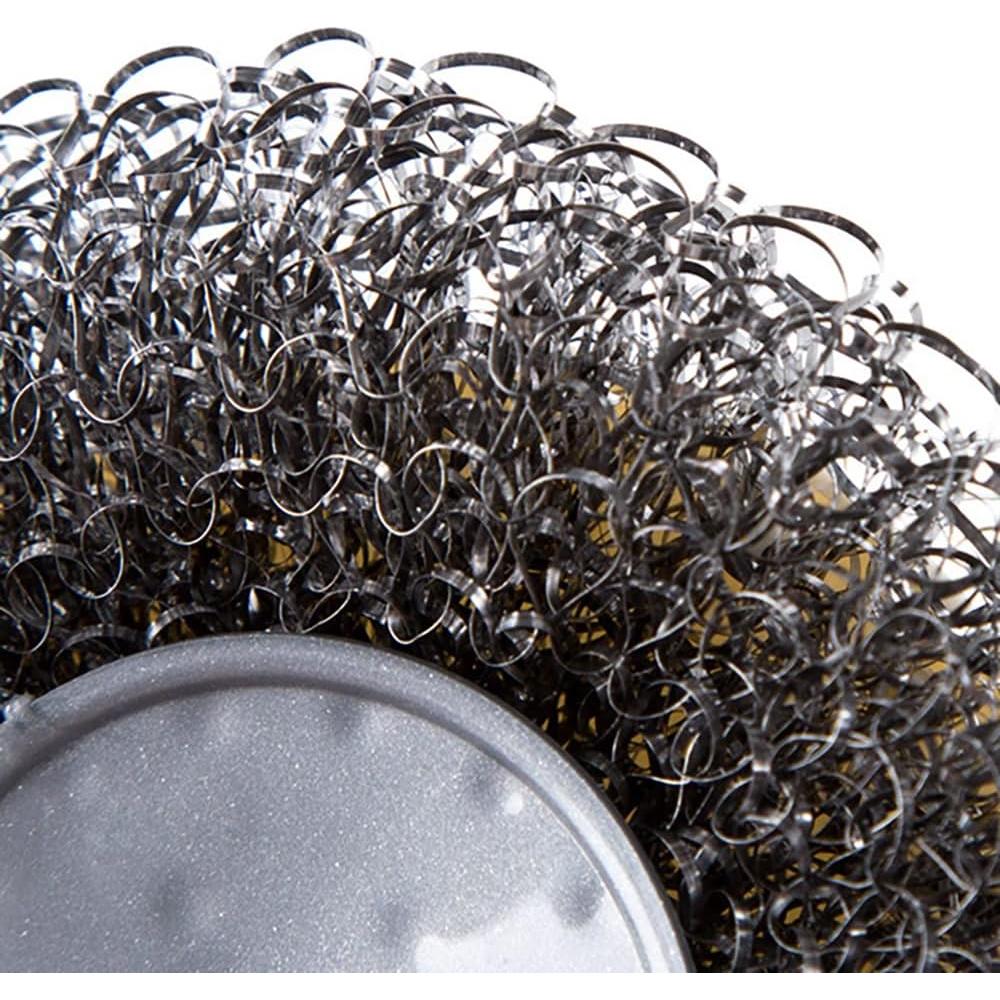 Estropajo de Acero Inoxidable con Mango QPINGH - 2 Pcs