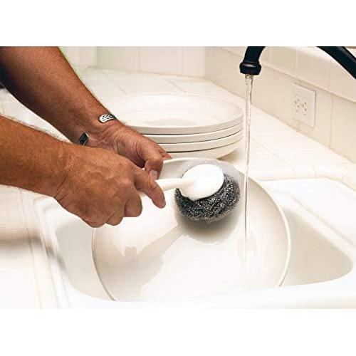 Juego de estropajos de acero inoxidable Kitchen Sumo 12 unidades