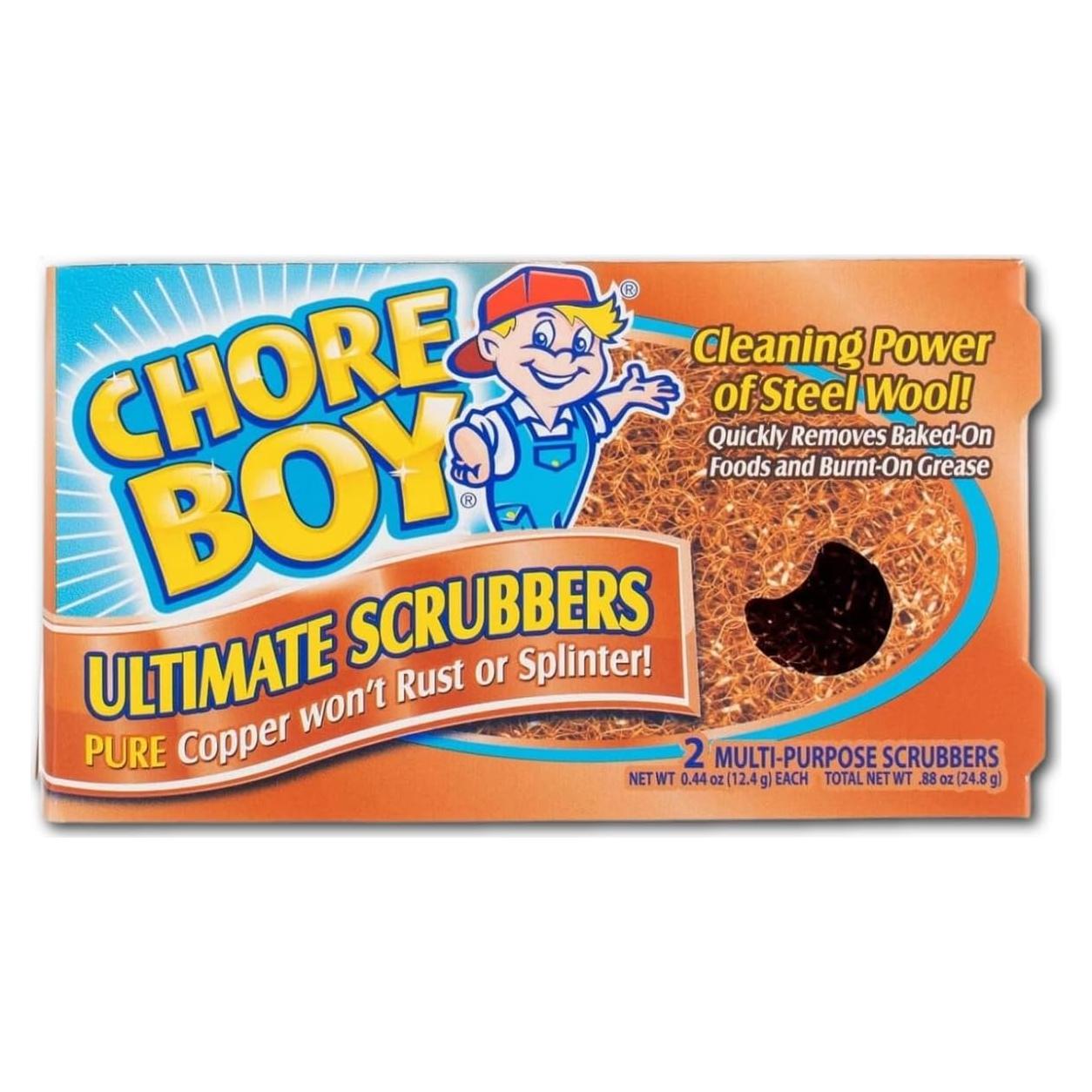 Estropajos de Cobre Chore Boy Ultimate 2 Unidades