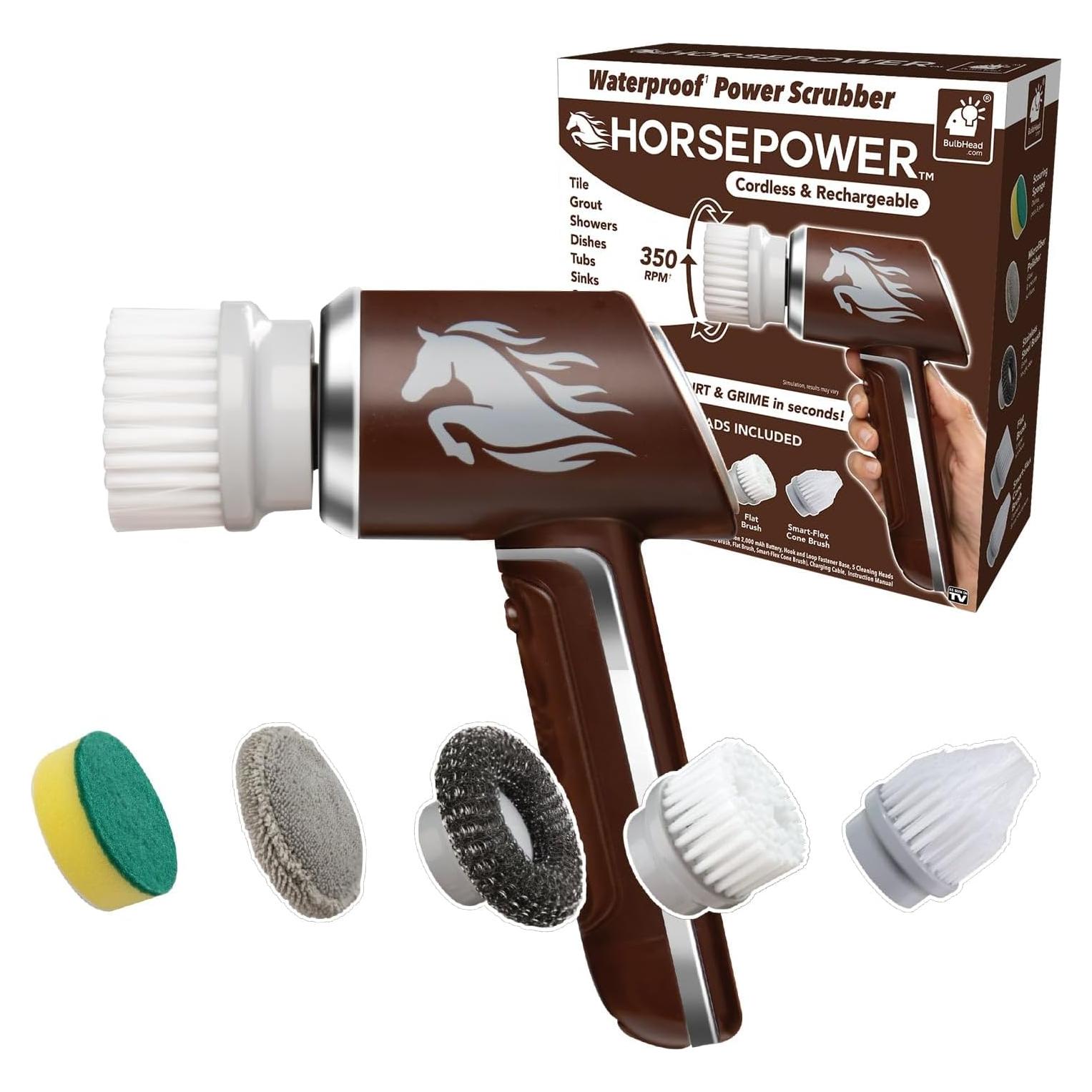 Limpiador Eléctrico Inalámbrico Ruby Horsepower 350 RPM