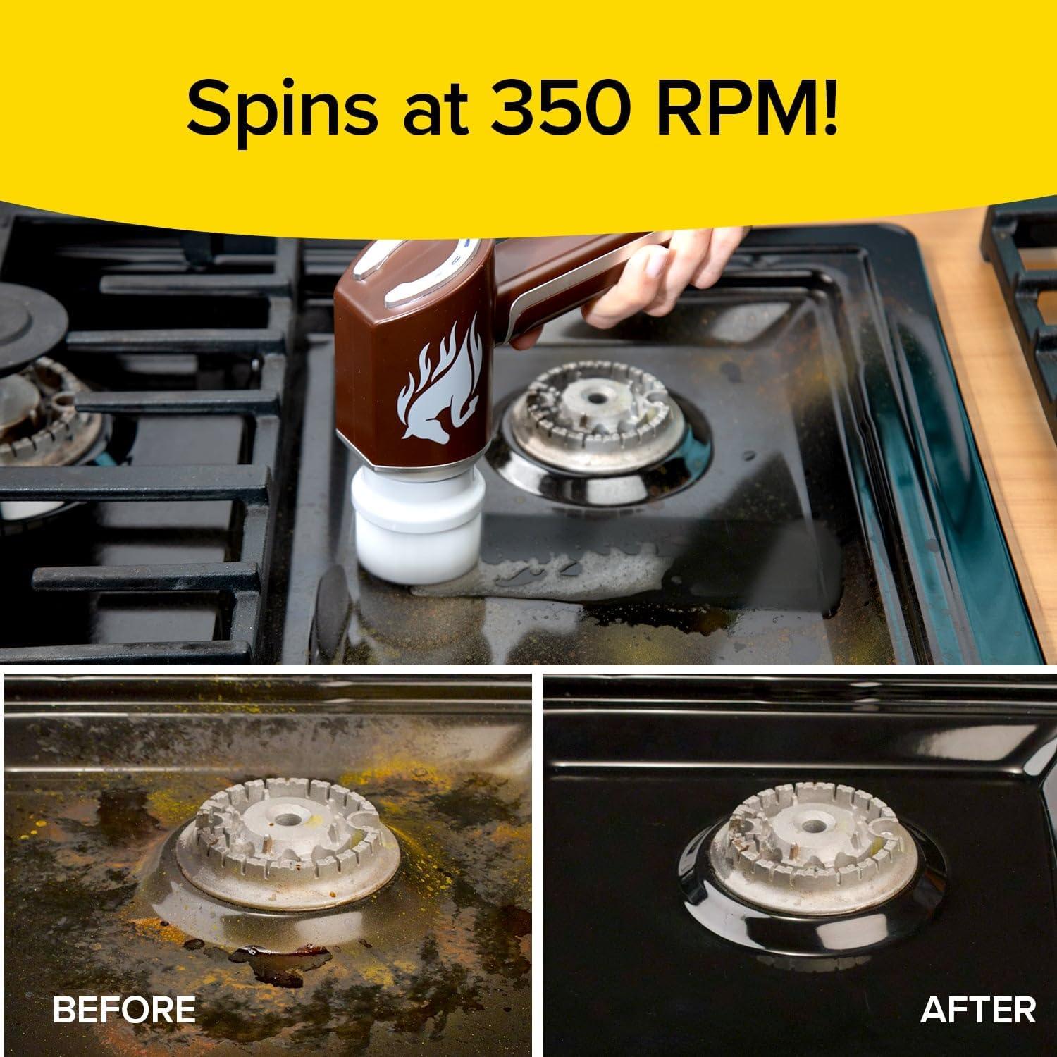 Limpiador Eléctrico Inalámbrico Ruby Horsepower 350 RPM