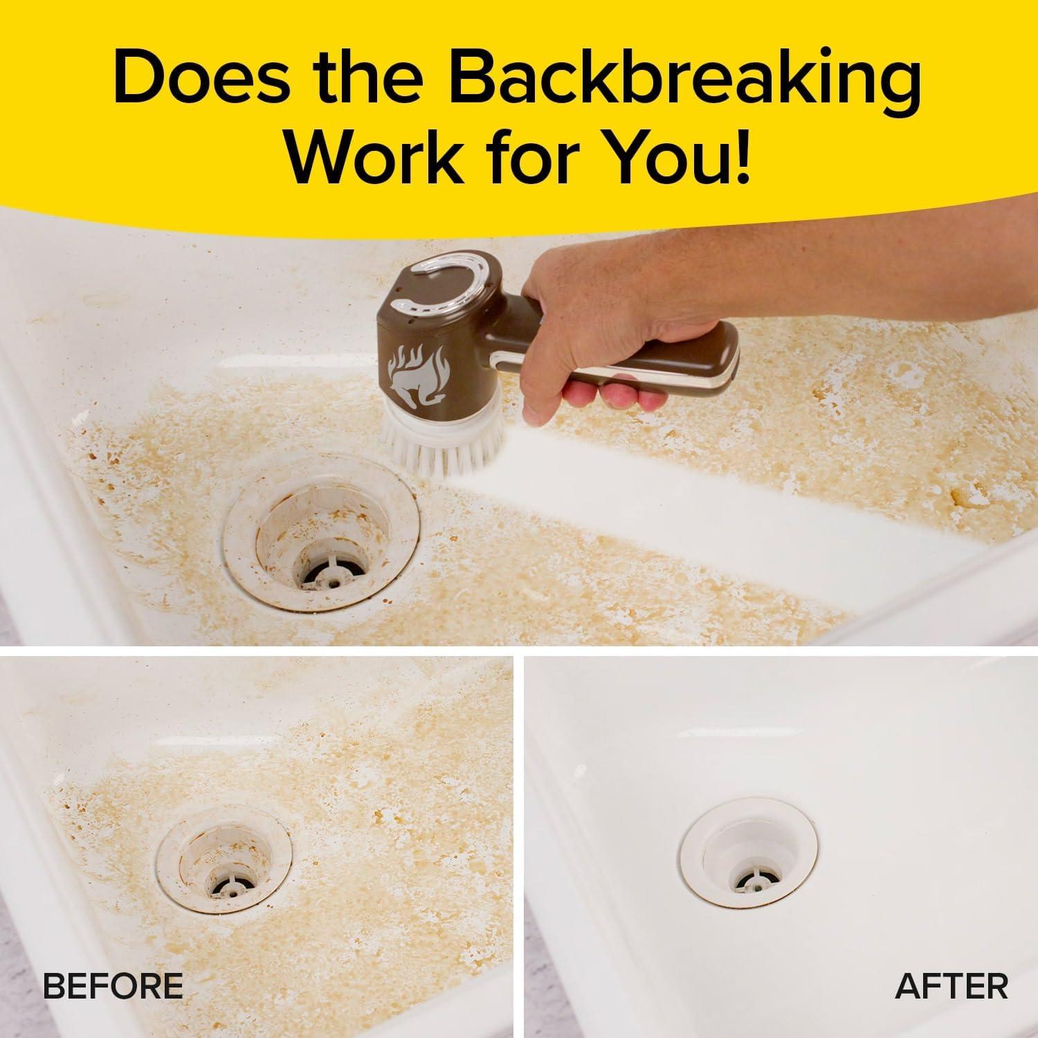 Limpiador Eléctrico Inalámbrico Ruby Horsepower 350 RPM