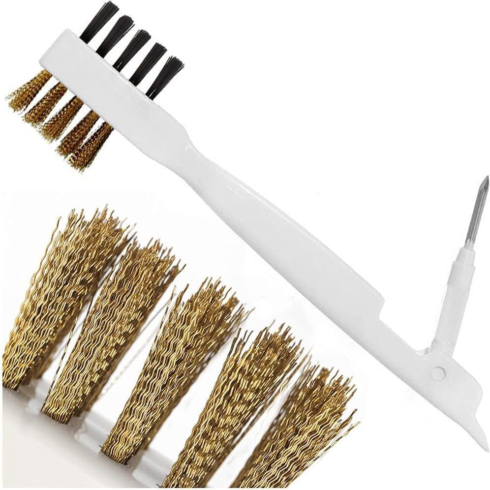 Cepillo de Limpieza de Cocina Leuapl 4 en 1 con Raspador