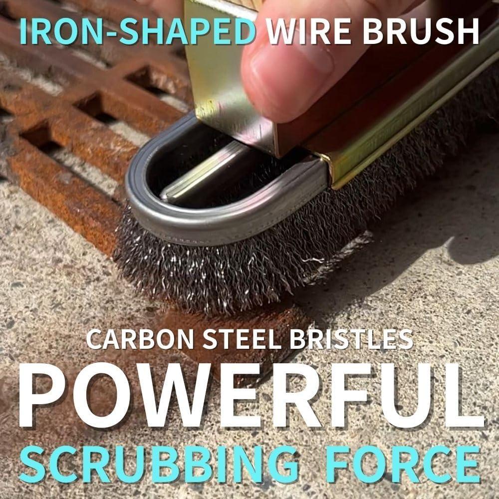Cepillo de Alambre de Acero ALLGET HD-5X para Limpieza Pesada