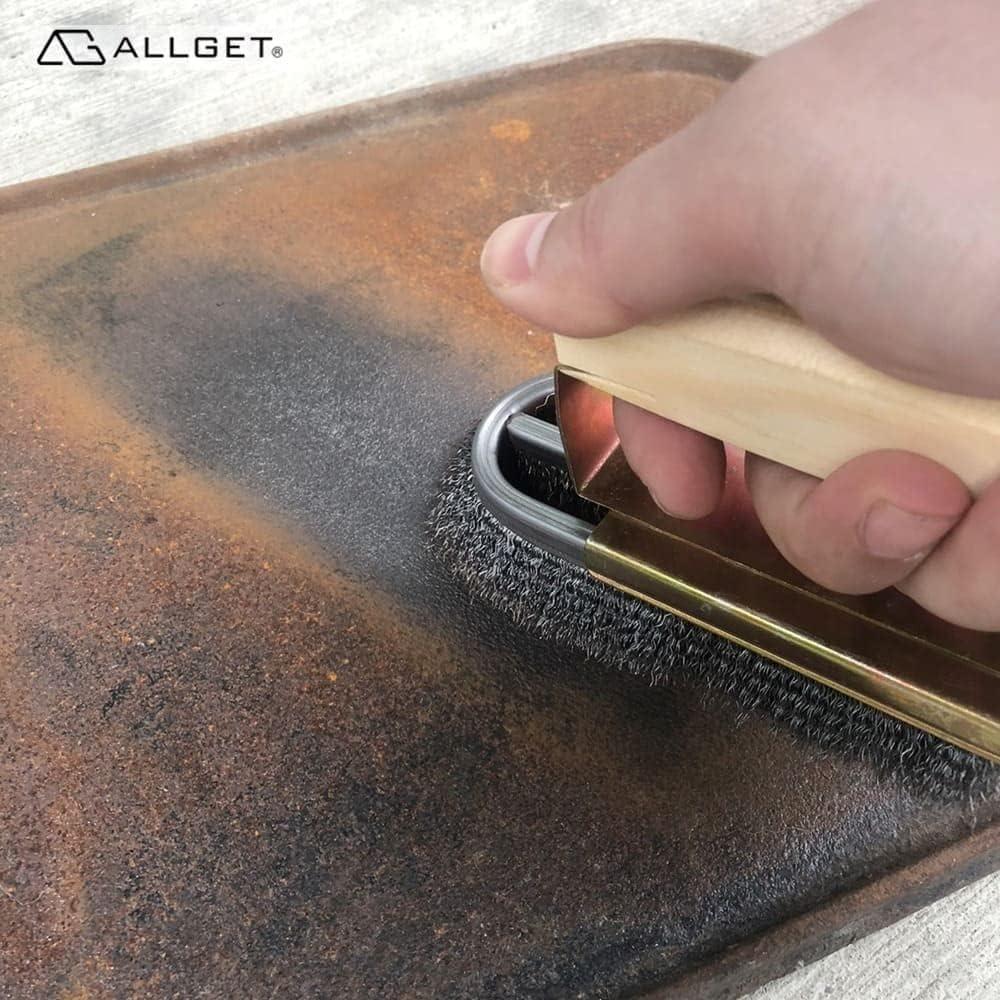 Cepillo de Alambre de Acero ALLGET HD-5X para Limpieza Pesada