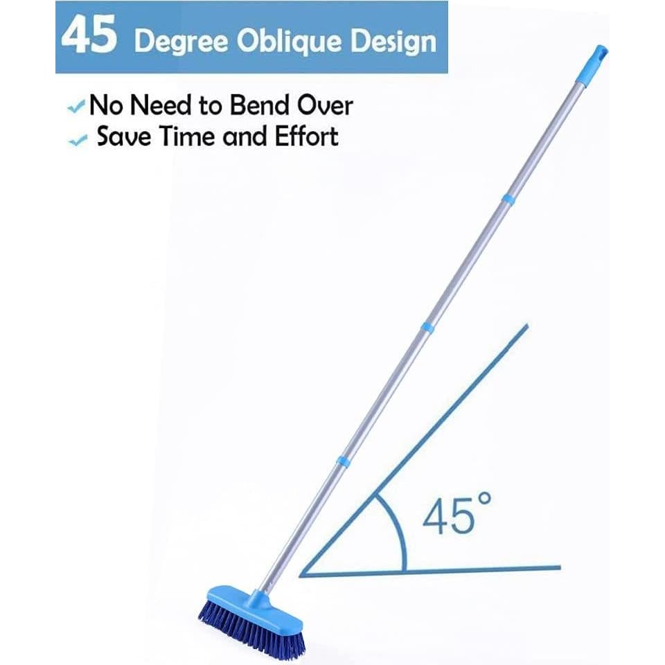 Cepillo de Deck YONILL con Mango Largo 127 cm Cerdas Rígidas