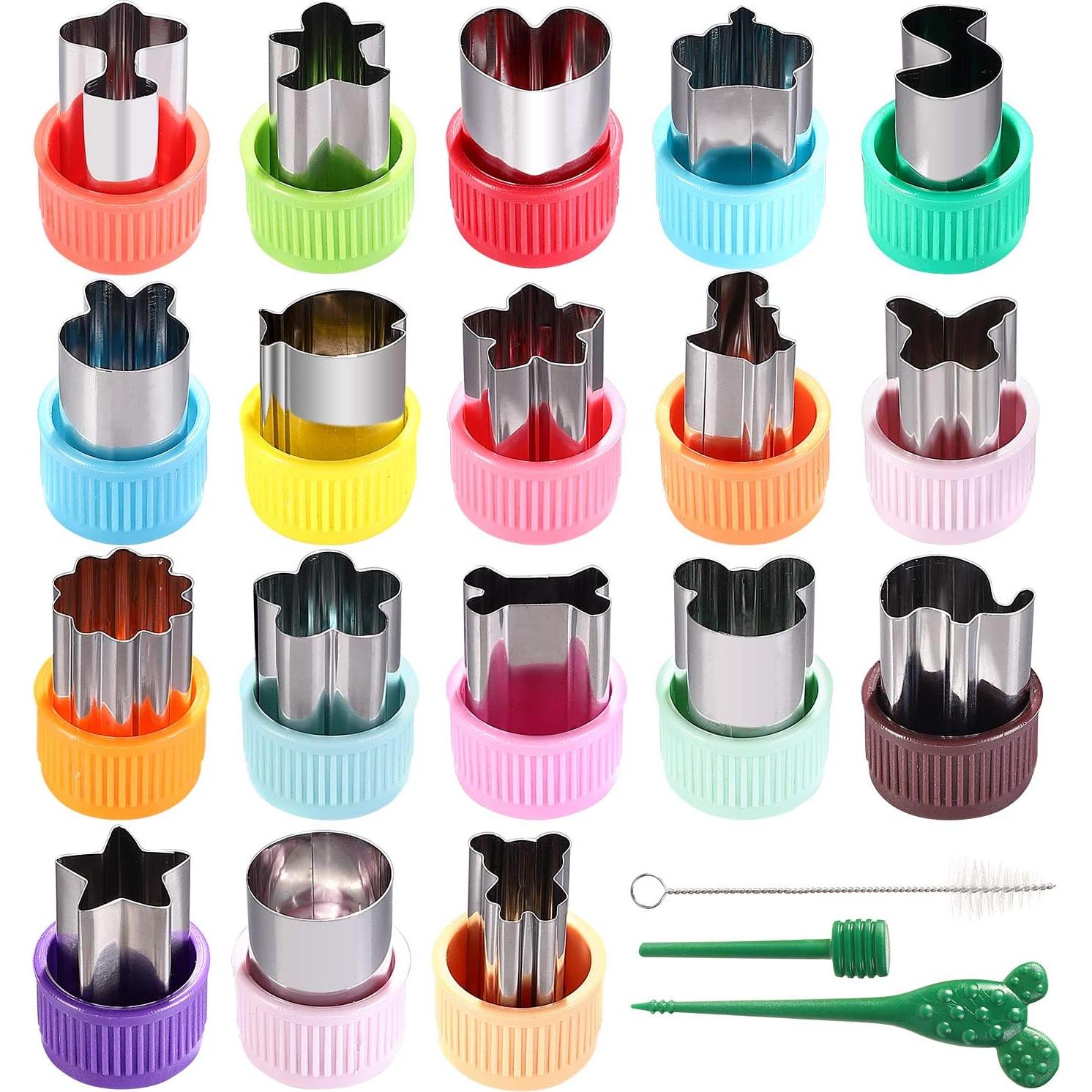 Juego de Cortadores de Verduras LAXIZAR 18 Piezas Mini