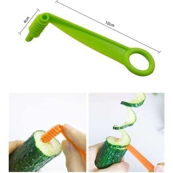 Cortador de Espiral de Verduras Fansoftiks 2 Piezas