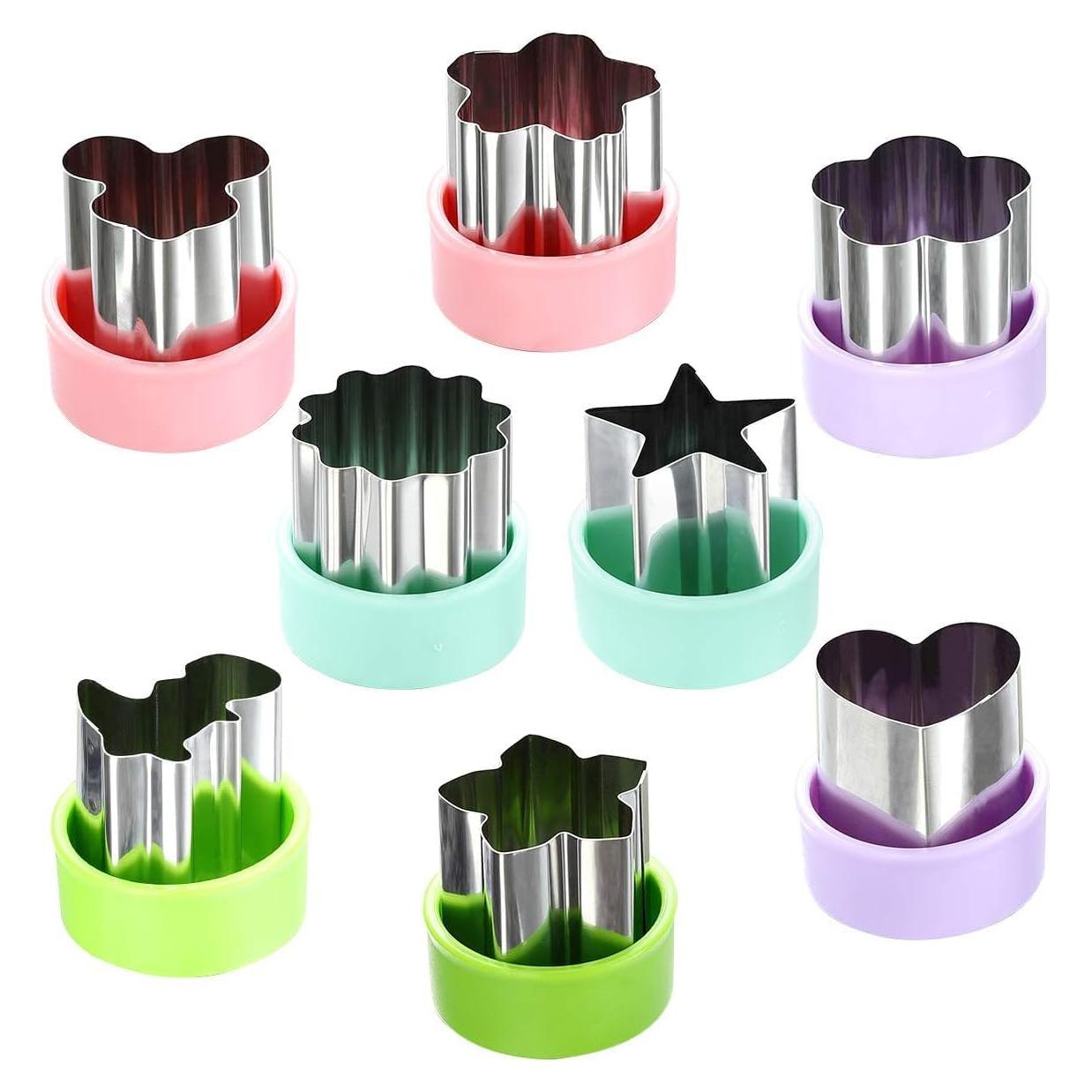 Juego de Cortadores de Verduras Magigift - 8 Piezas Acero Inoxidable