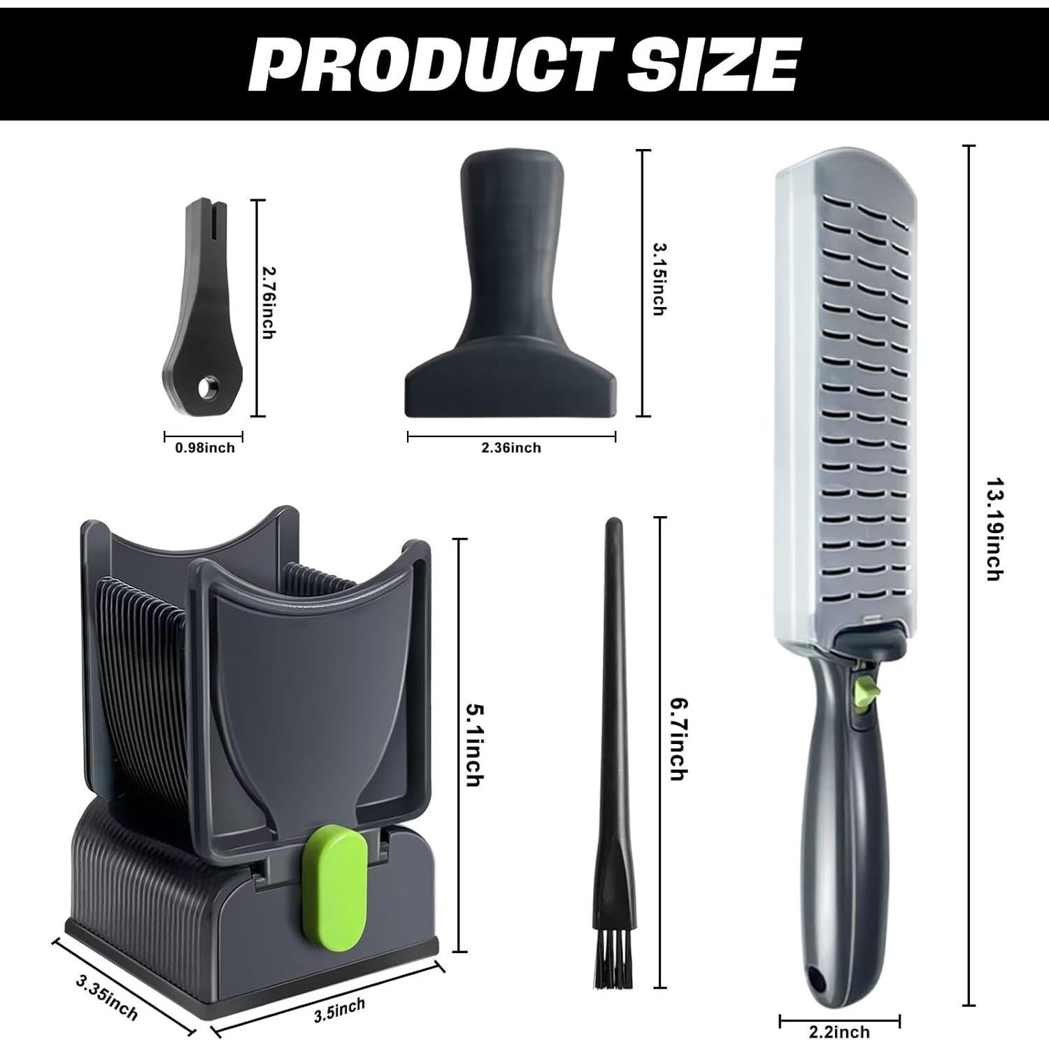 Cortadora de Carne Fresca Manual JUANWAN con Grosor Ajustable